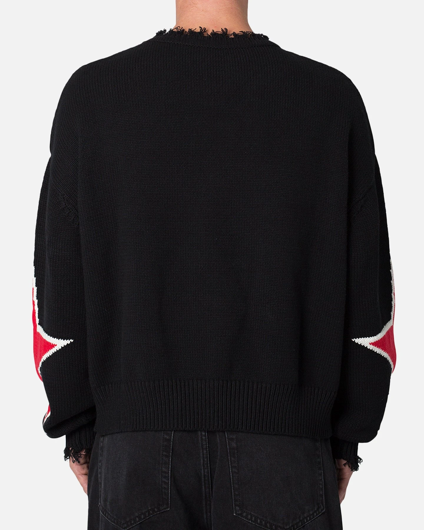 MNML Star Sweater Black - Image 4