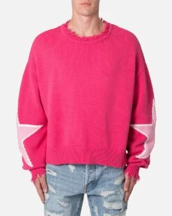 MNML Star Sweater Pink