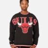 Mitchell & Ness Chicago Bulls Shooting Crewneck Black