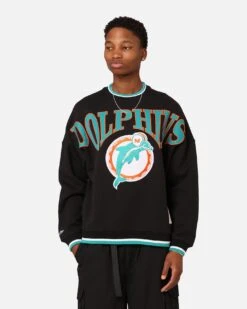 Mitchell & Ness Miami Dolphins Shooting Crew Black