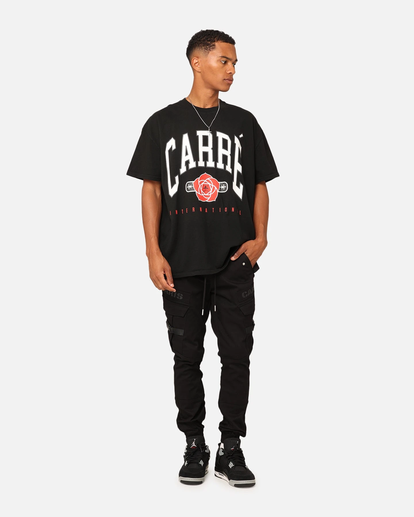 Carré Transition Cargo Joggers Black/Black - Image 2