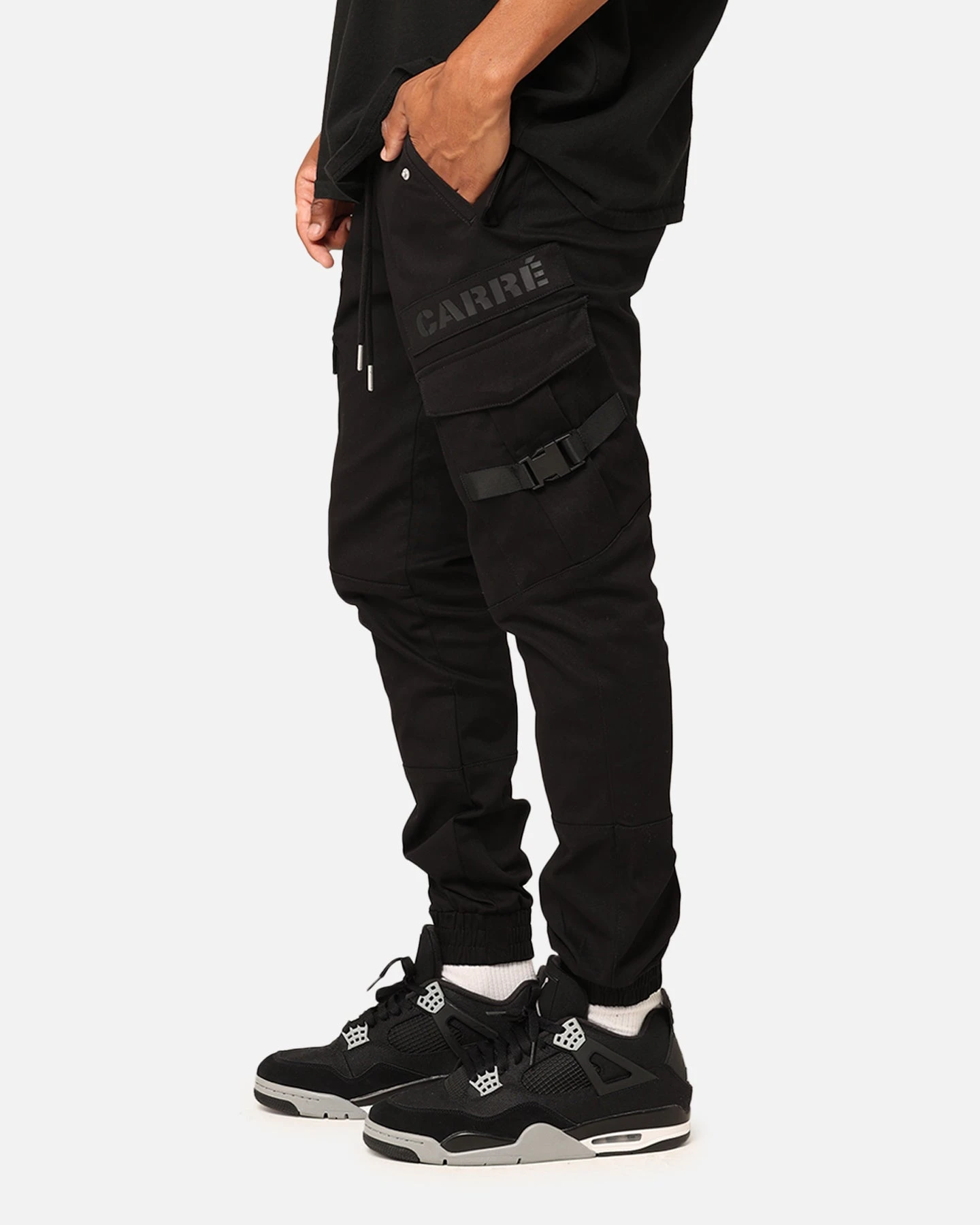 Carré Transition Cargo Joggers Black/Black - Image 5