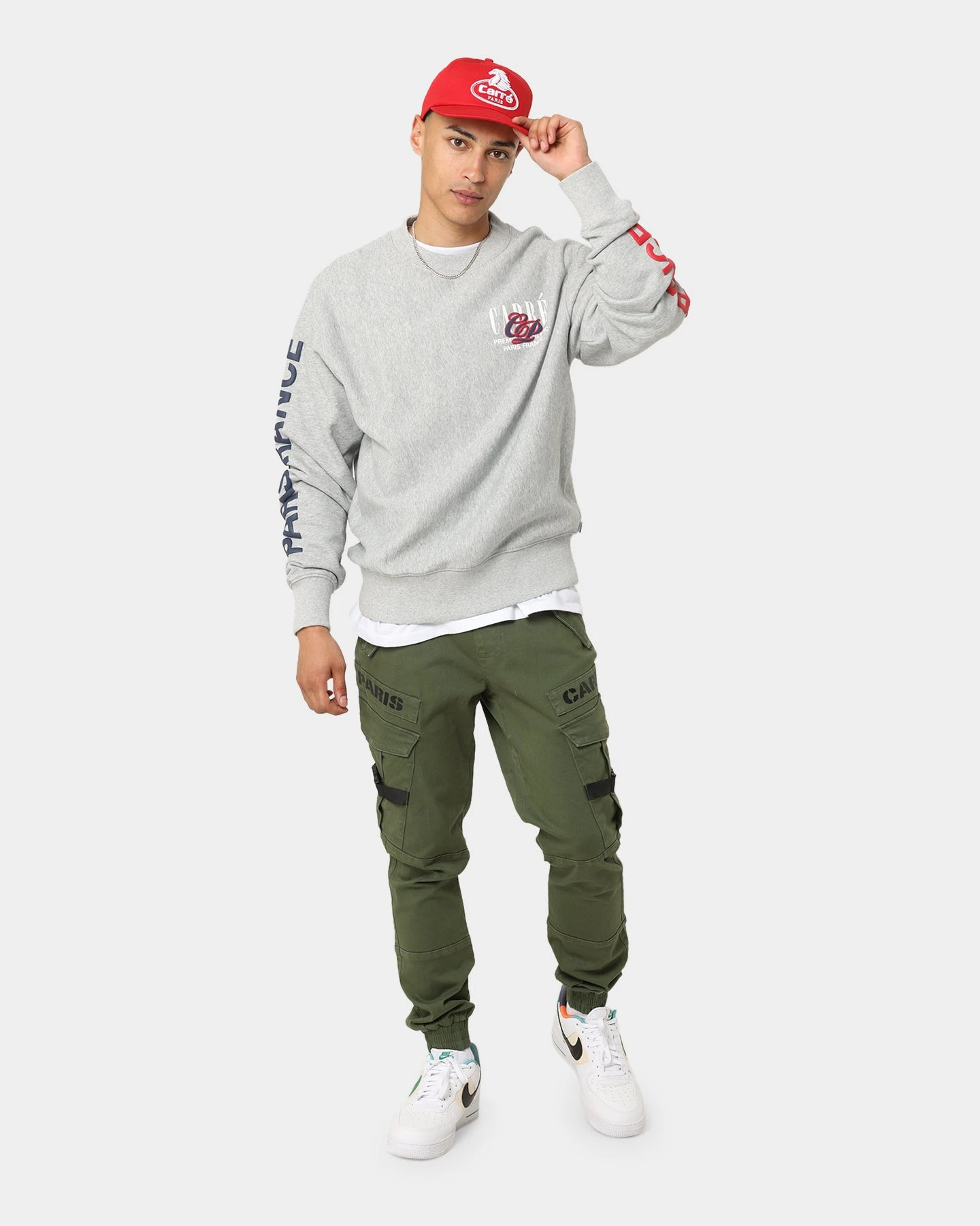 Carre Transition Cargo Joggers Washed Green - Image 2