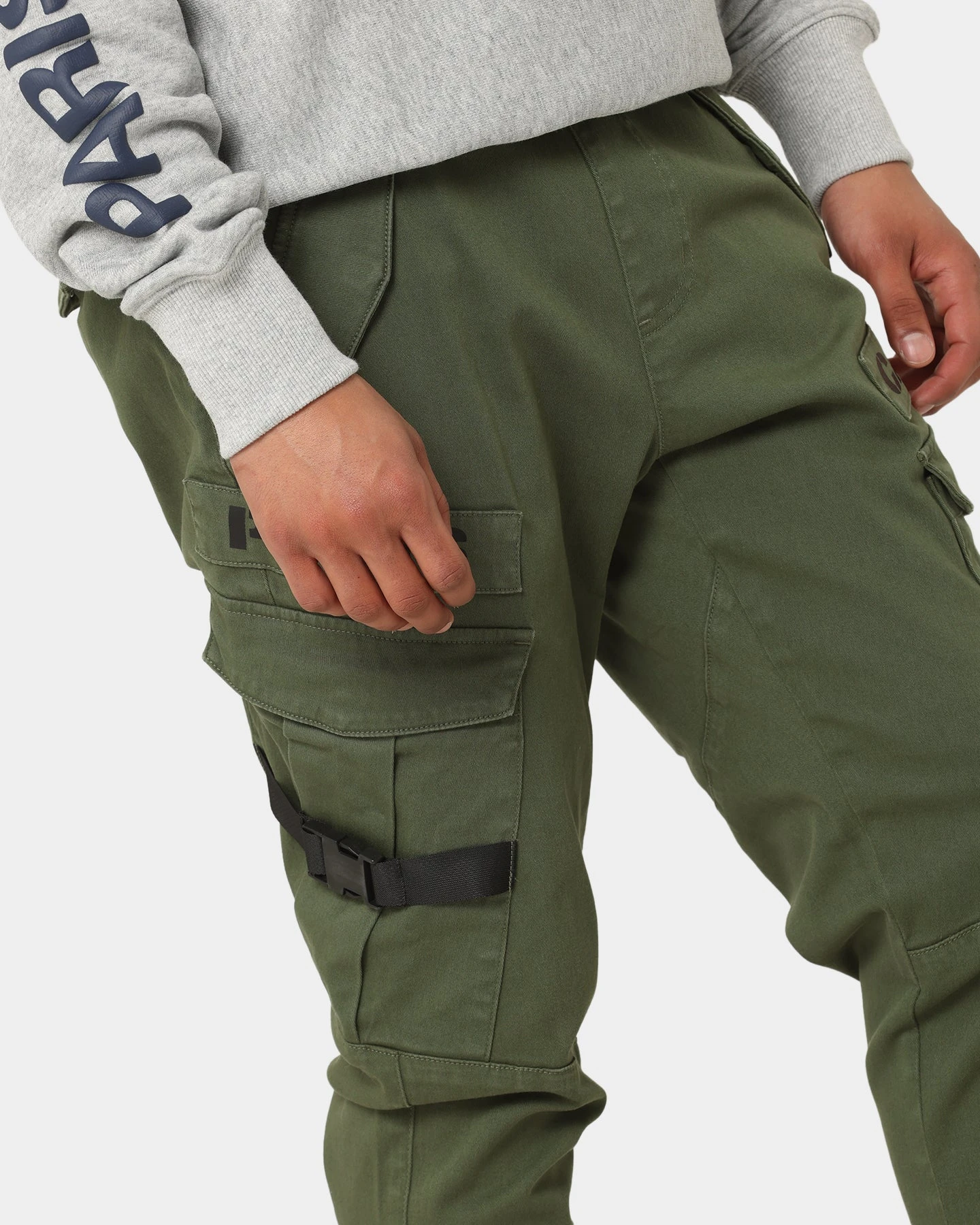 Carre Transition Cargo Joggers Washed Green - Image 3