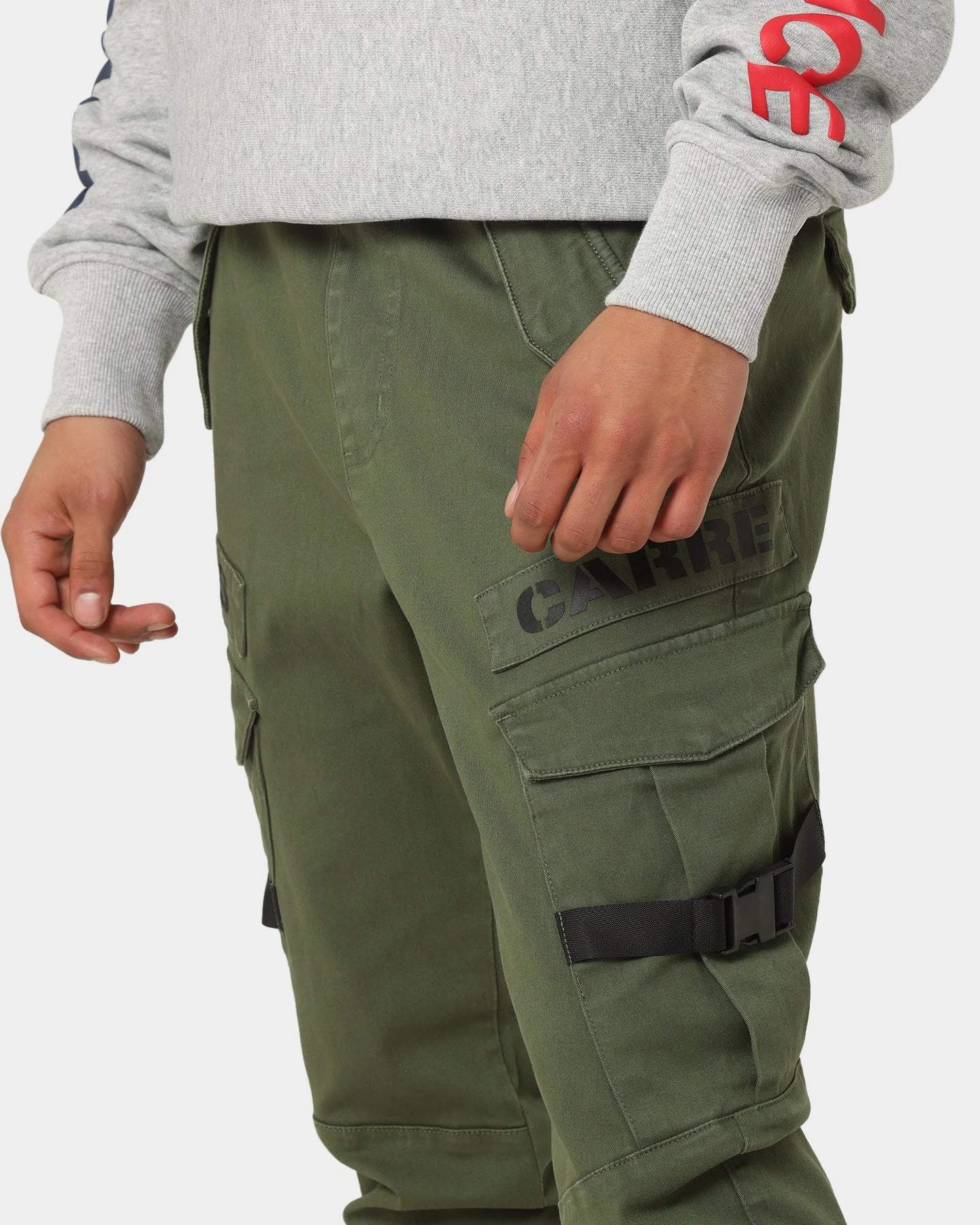 Carre Transition Cargo Joggers Washed Green - Image 4