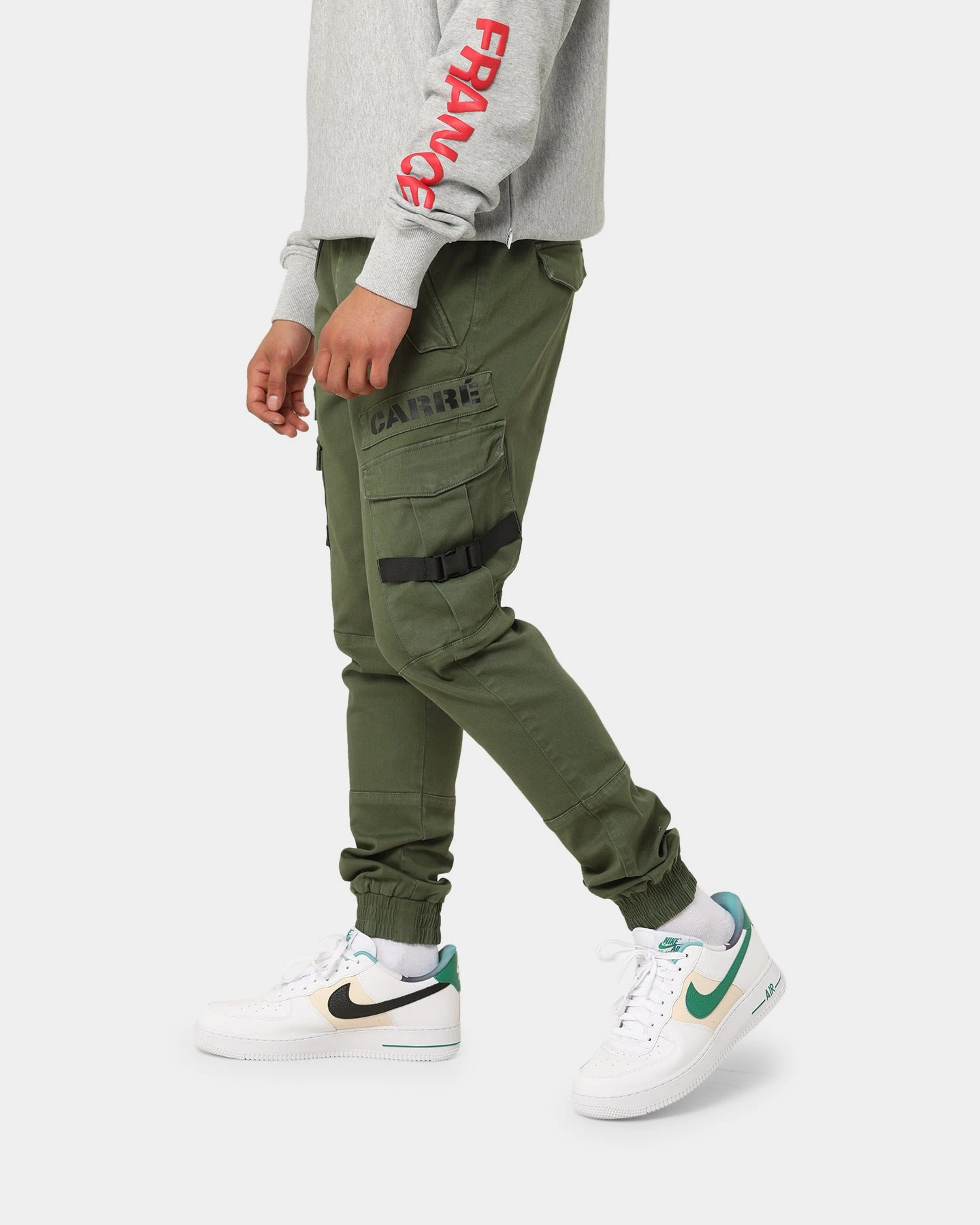 Carre Transition Cargo Joggers Washed Green - Image 6