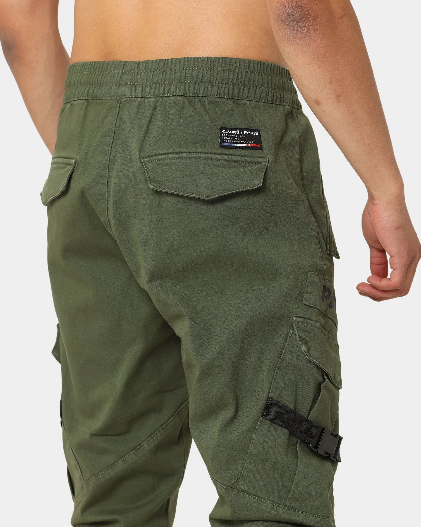 Carre Transition Cargo Joggers Washed Green - Image 8