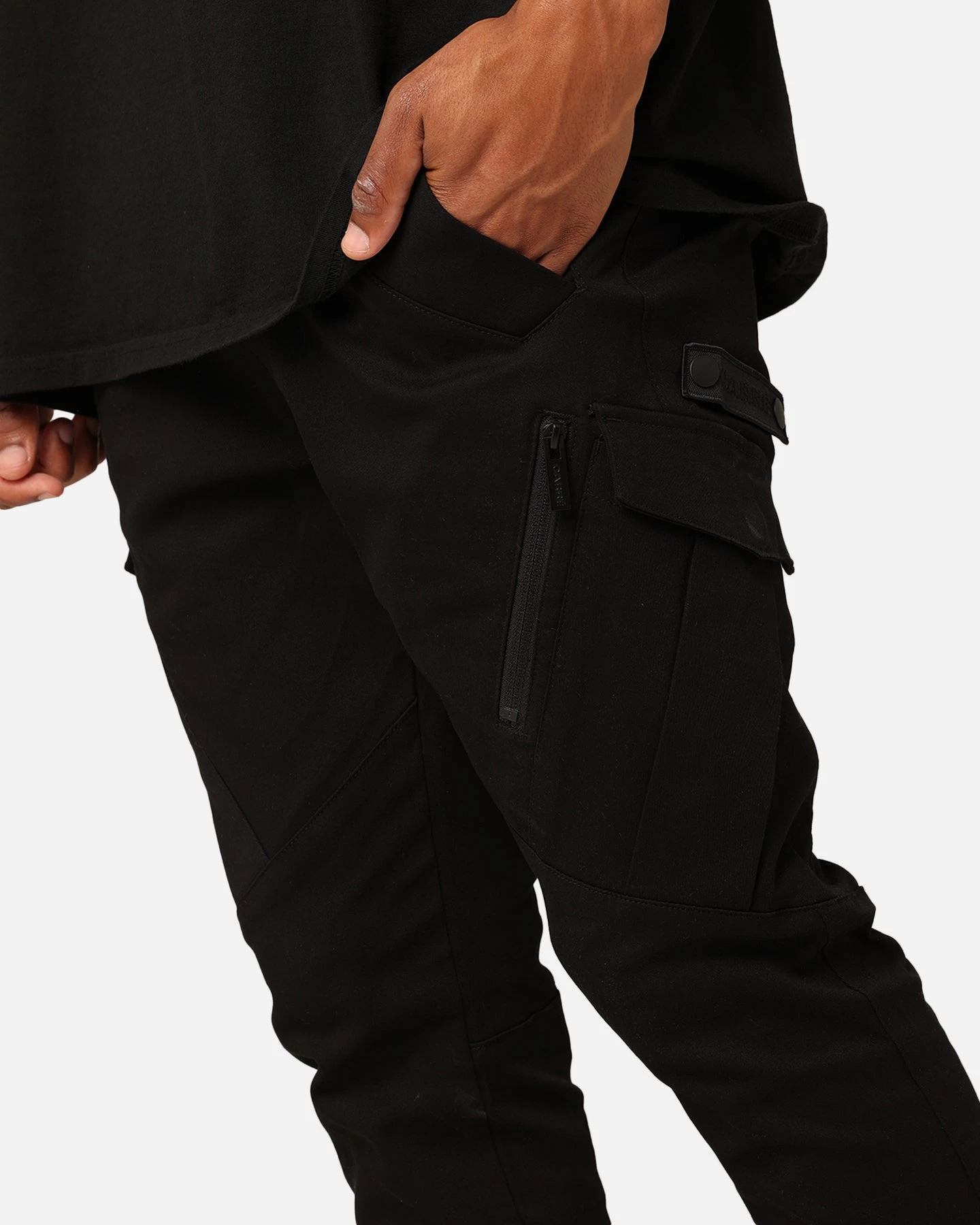 Carré Evolution Cargo Joggers Black/Black - Image 4