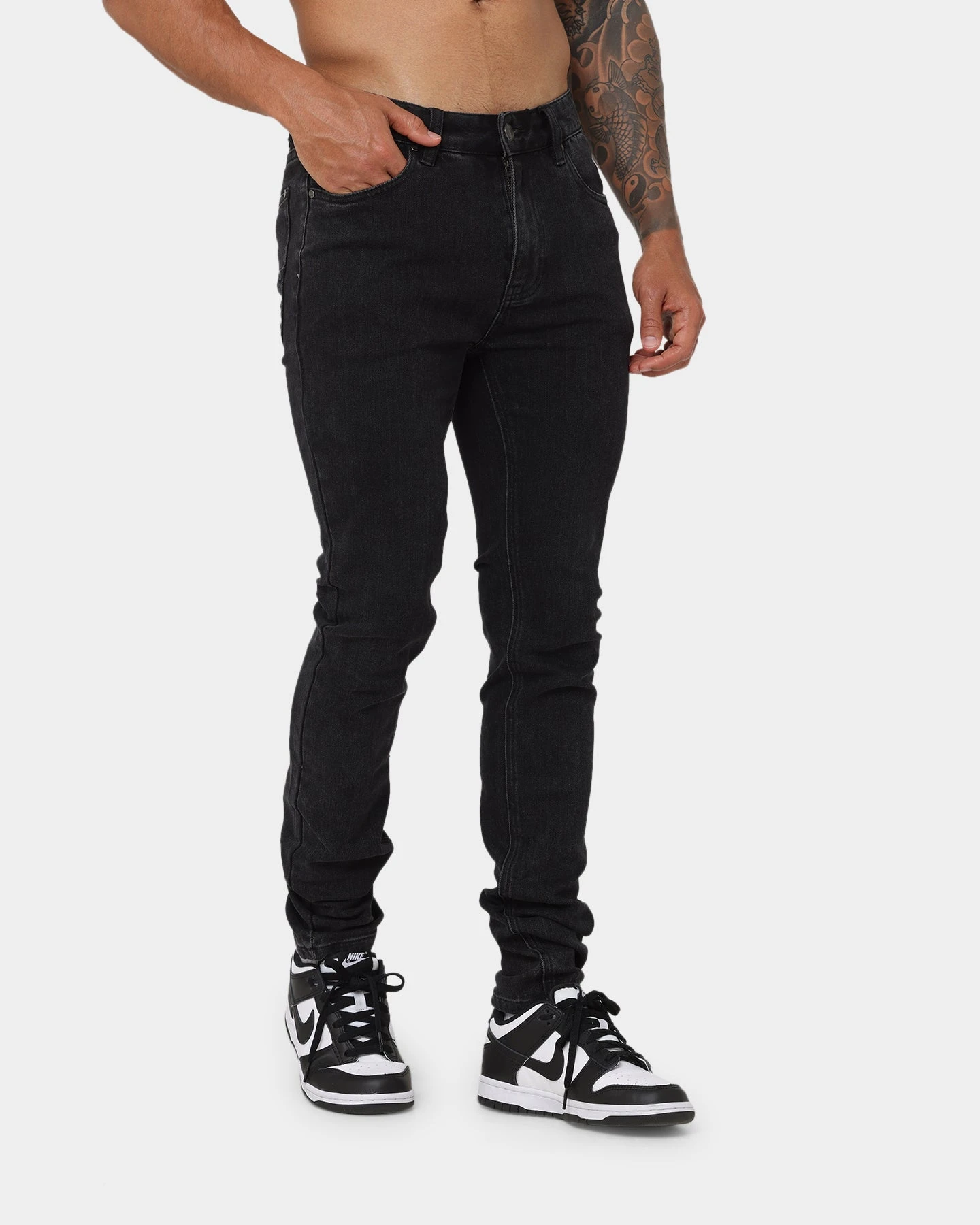 Carré Tradition Skinny Jean Washed Black - Image 5