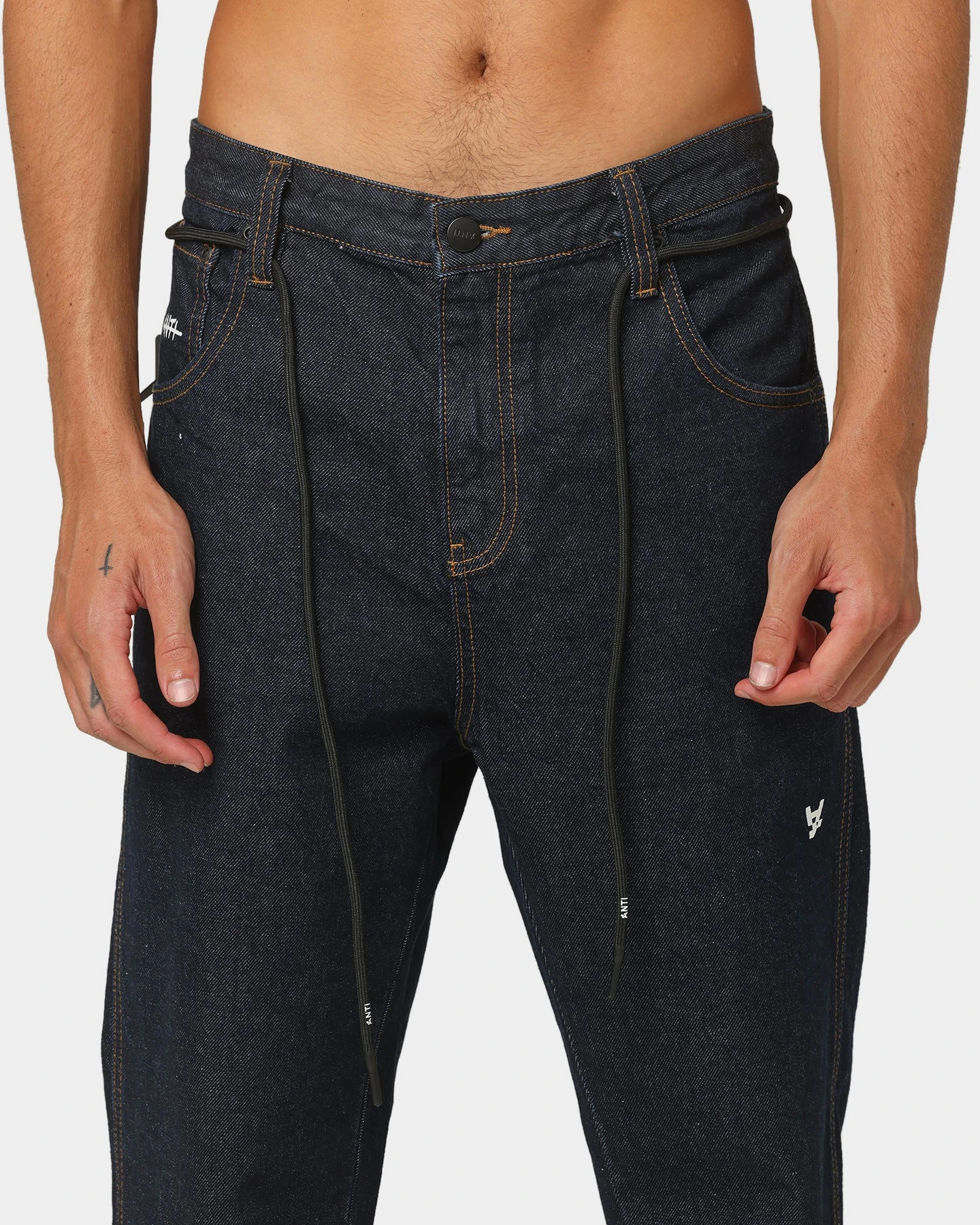 The Anti Order Post Dated Relaxed Jeans Dark Indigo - Image 3