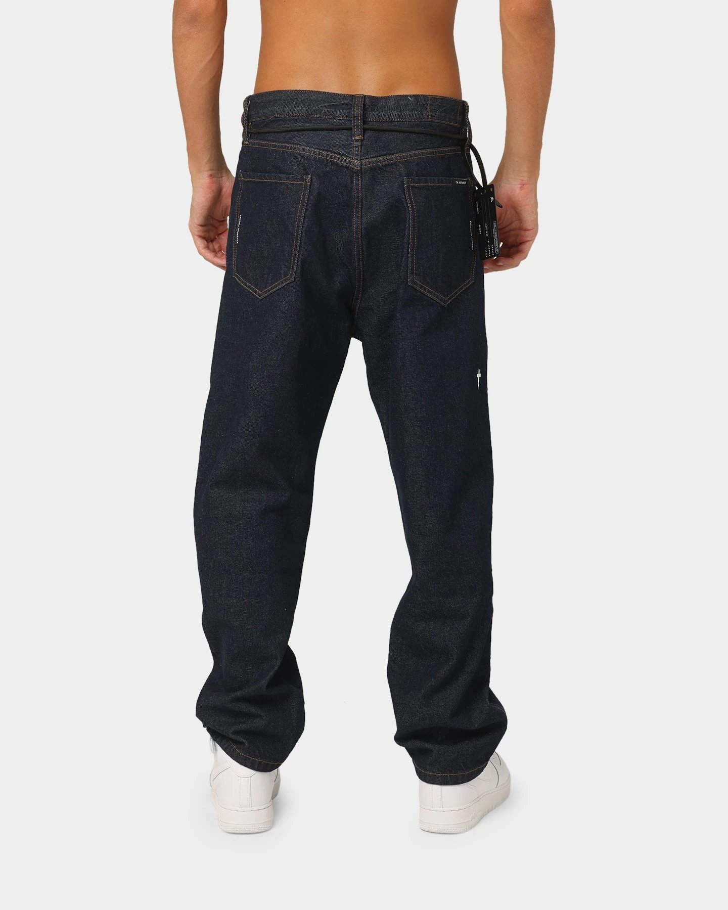 The Anti Order Post Dated Relaxed Jeans Dark Indigo - Image 4