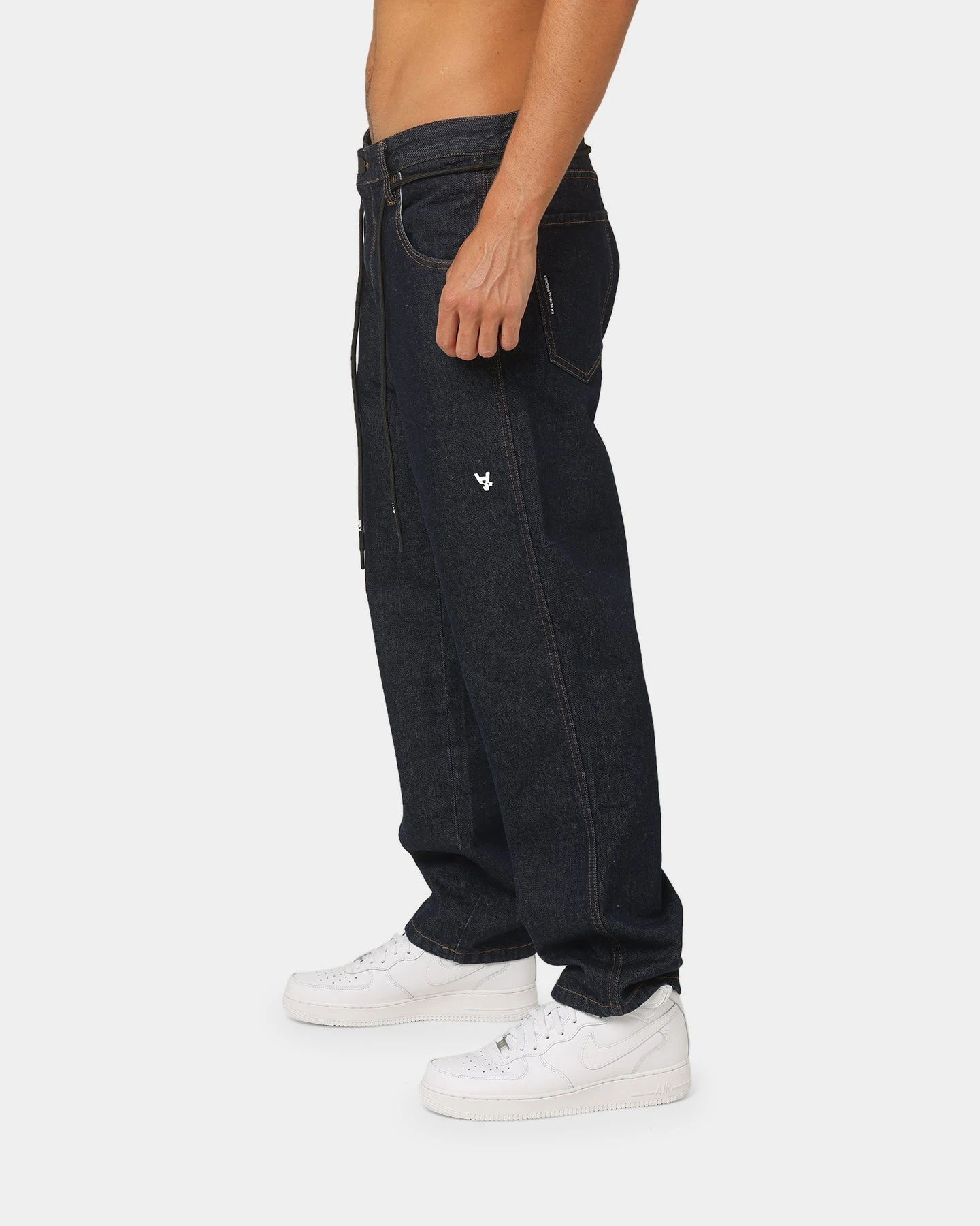 The Anti Order Post Dated Relaxed Jeans Dark Indigo - Image 6