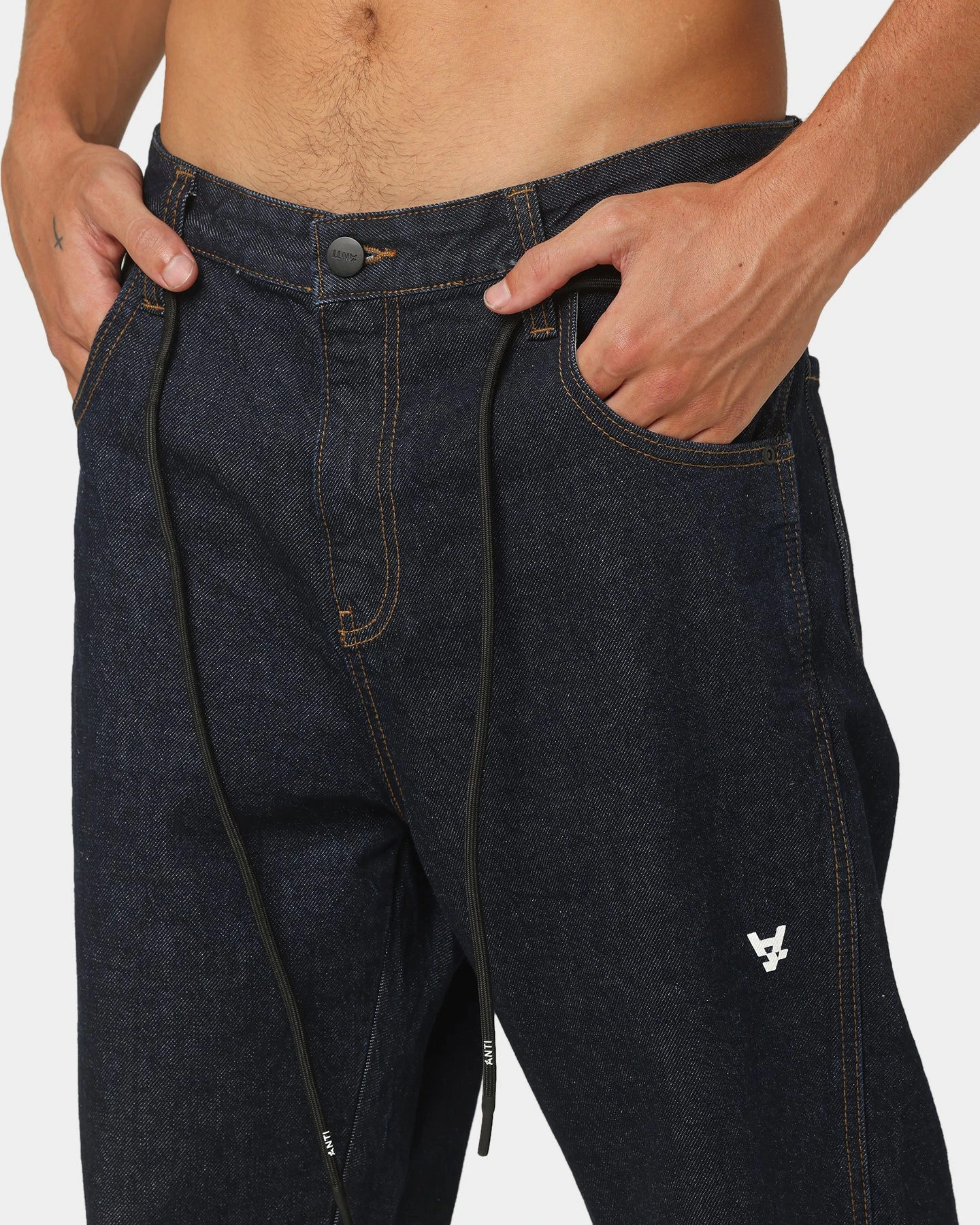 The Anti Order Post Dated Relaxed Jeans Dark Indigo - Image 7