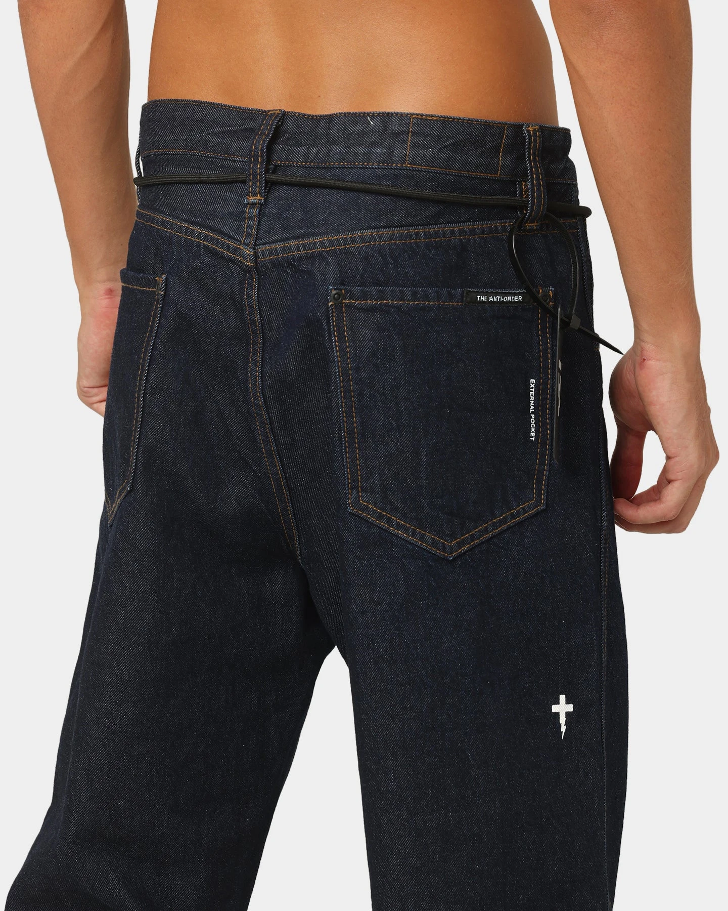 The Anti Order Post Dated Relaxed Jeans Dark Indigo - Image 8
