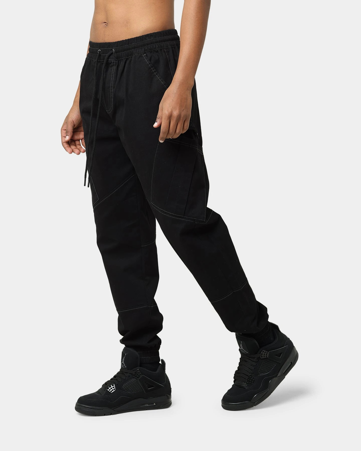 Carré Solution Cargo Joggers Black - Image 6