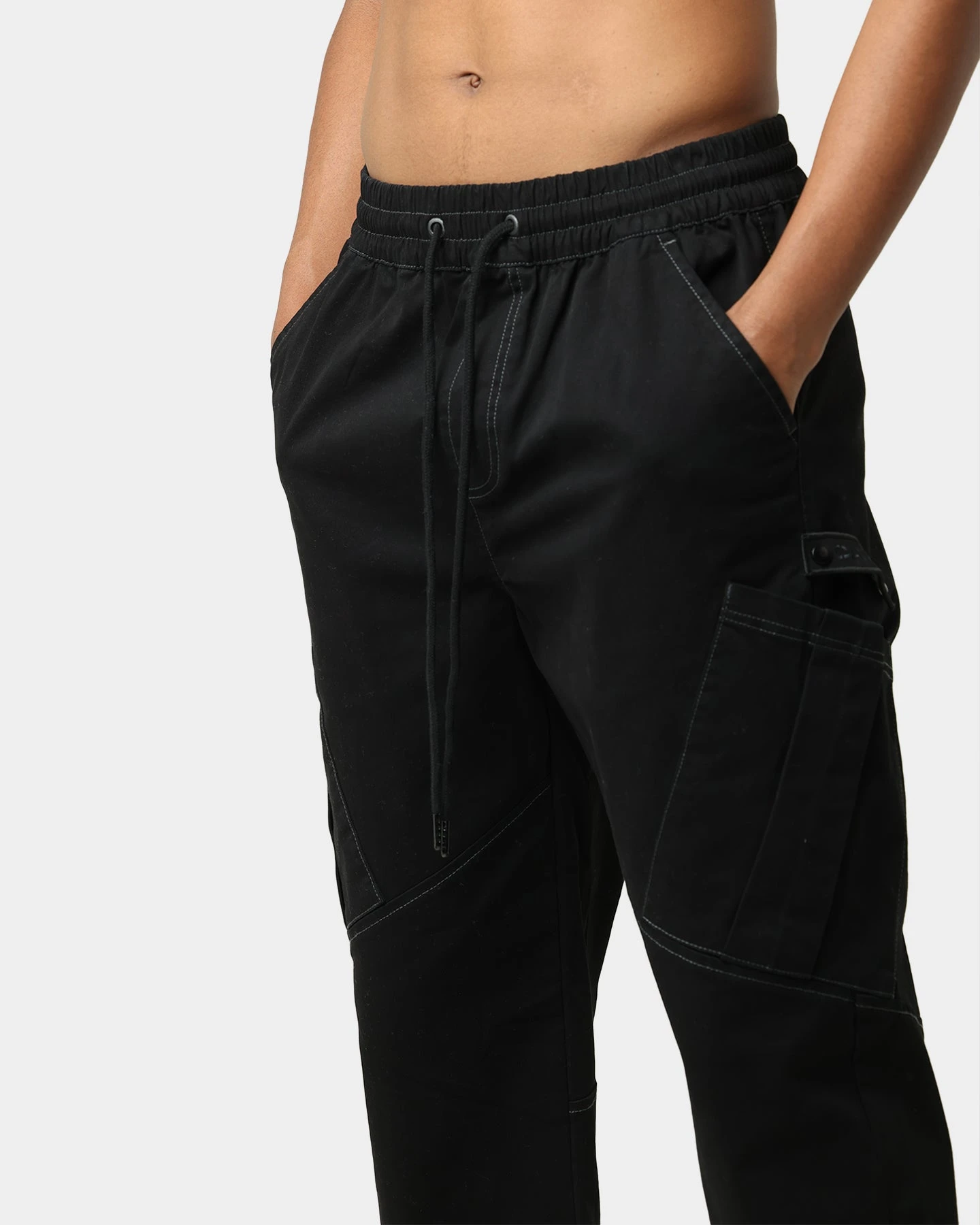 Carré Solution Cargo Joggers Black - Image 7
