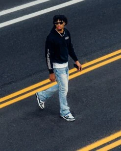 MNML B221 Flare Denim Jeans Blue