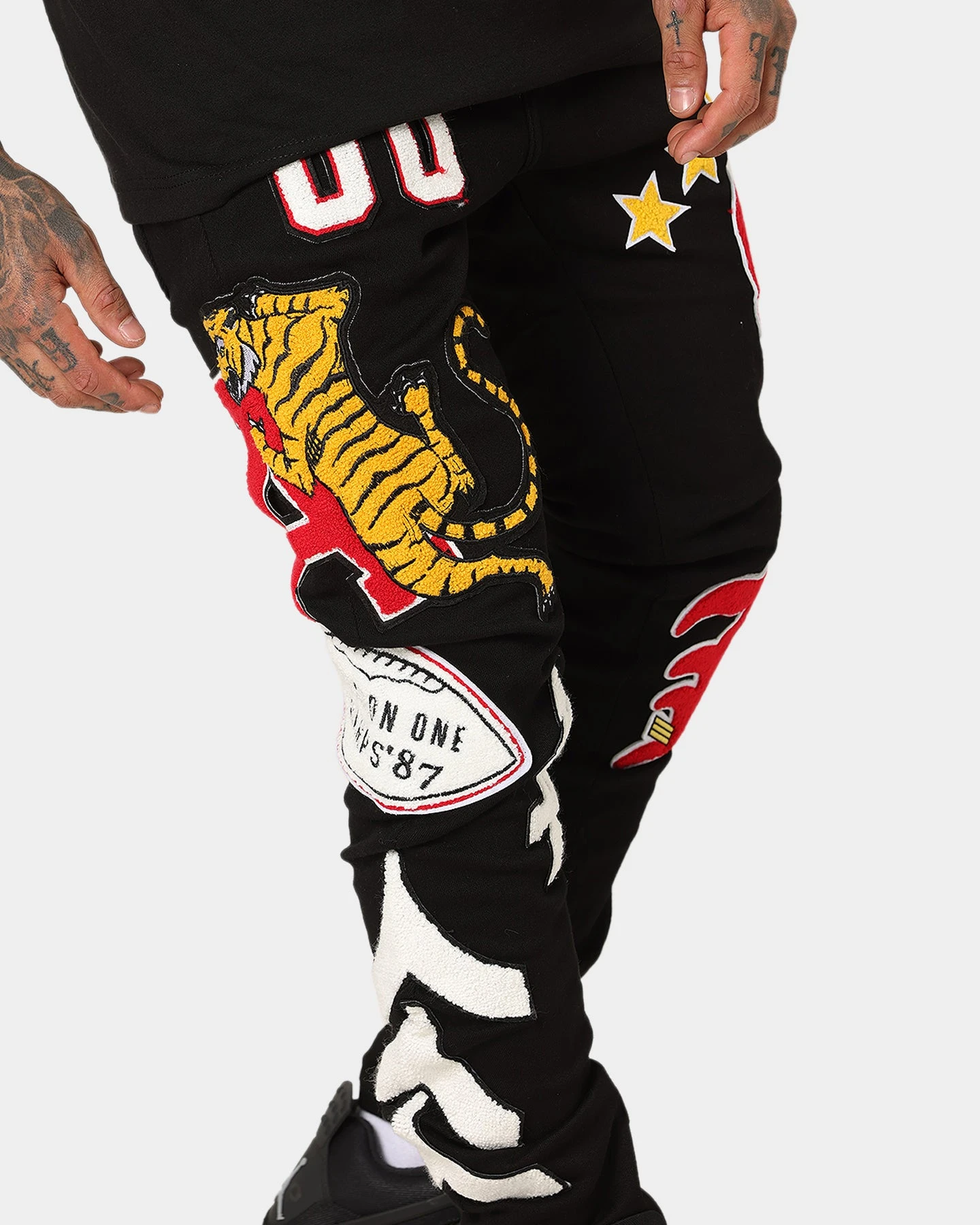 Lifted Anchors "Scholar" Denim Pants Black - Image 3