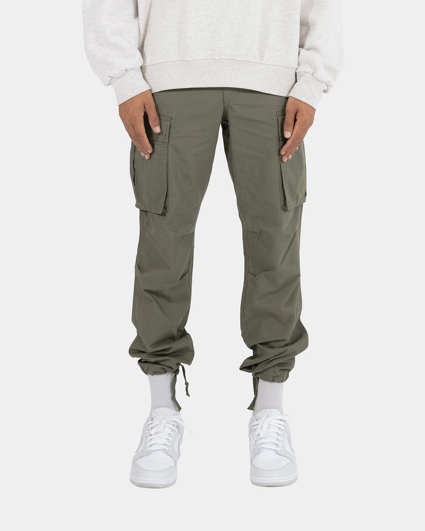 MNML Vintage Cargo Pants Olive - Image 2