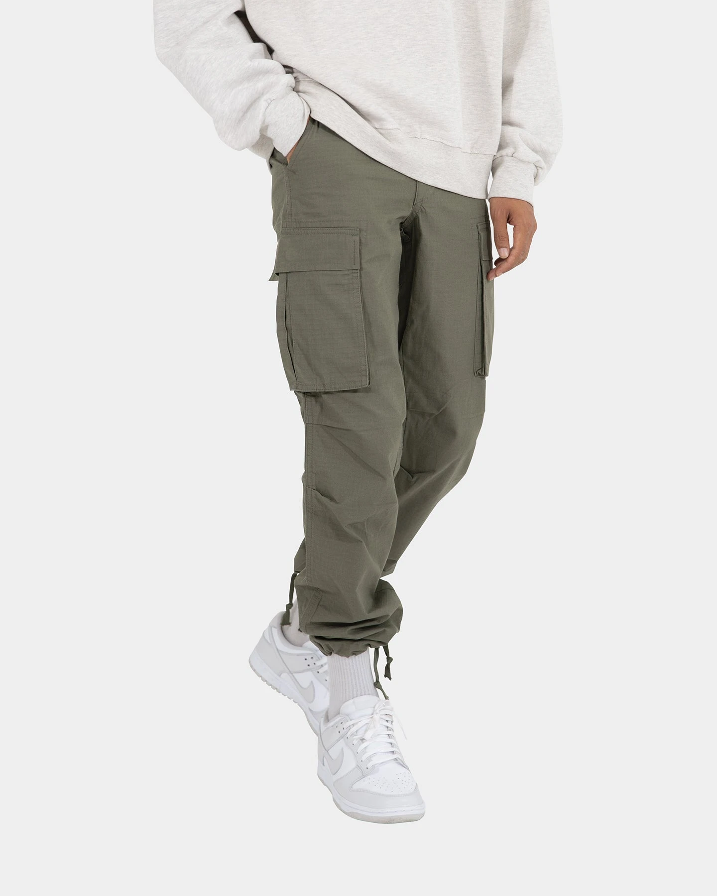 MNML Vintage Cargo Pants Olive - Image 6