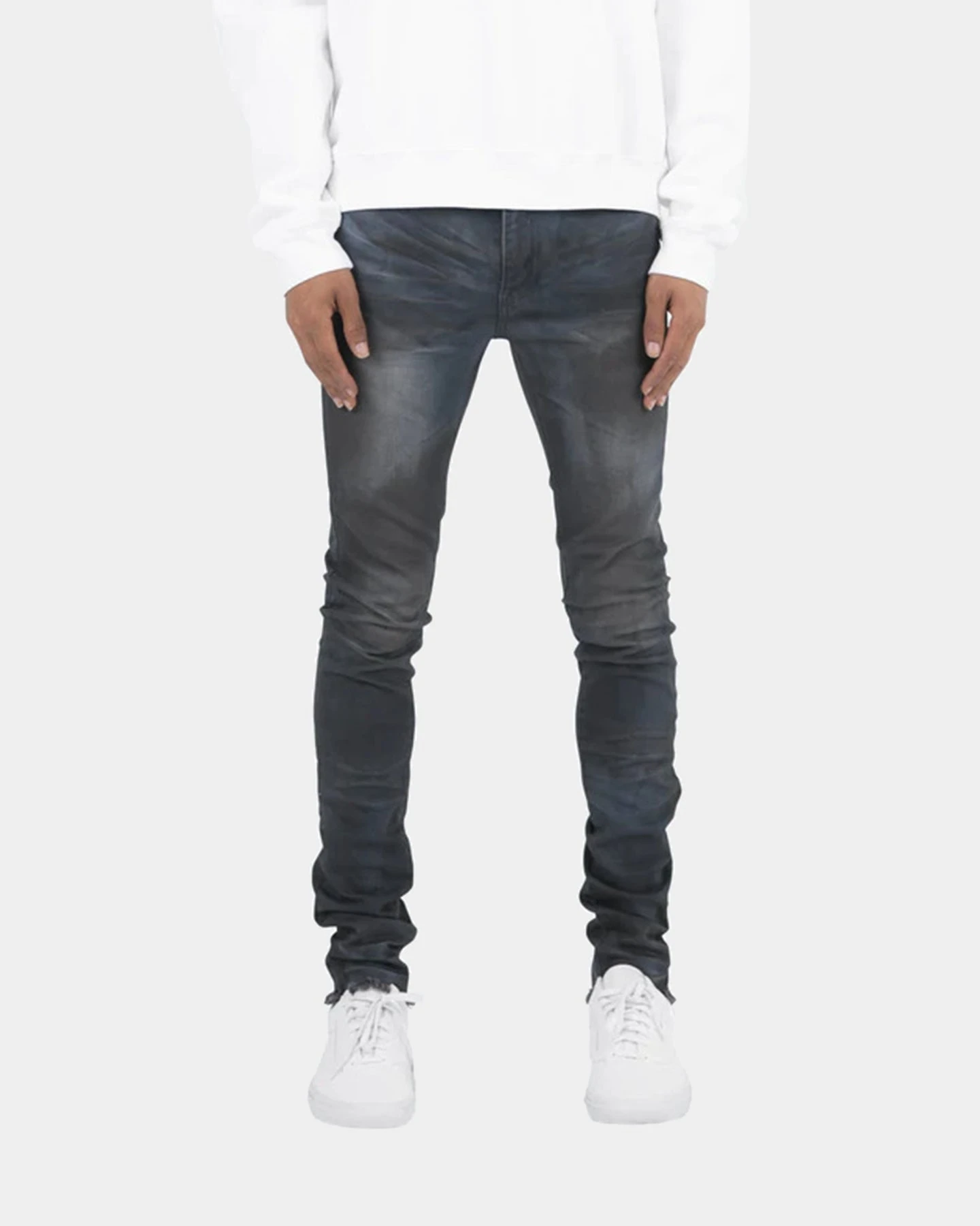 MNML X116 Stretch Denim Jeans Blue - Image 2