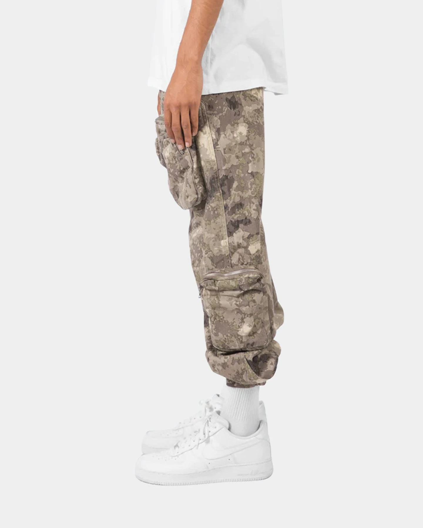 MNML Zipper Cargo Pants Camo - Image 7