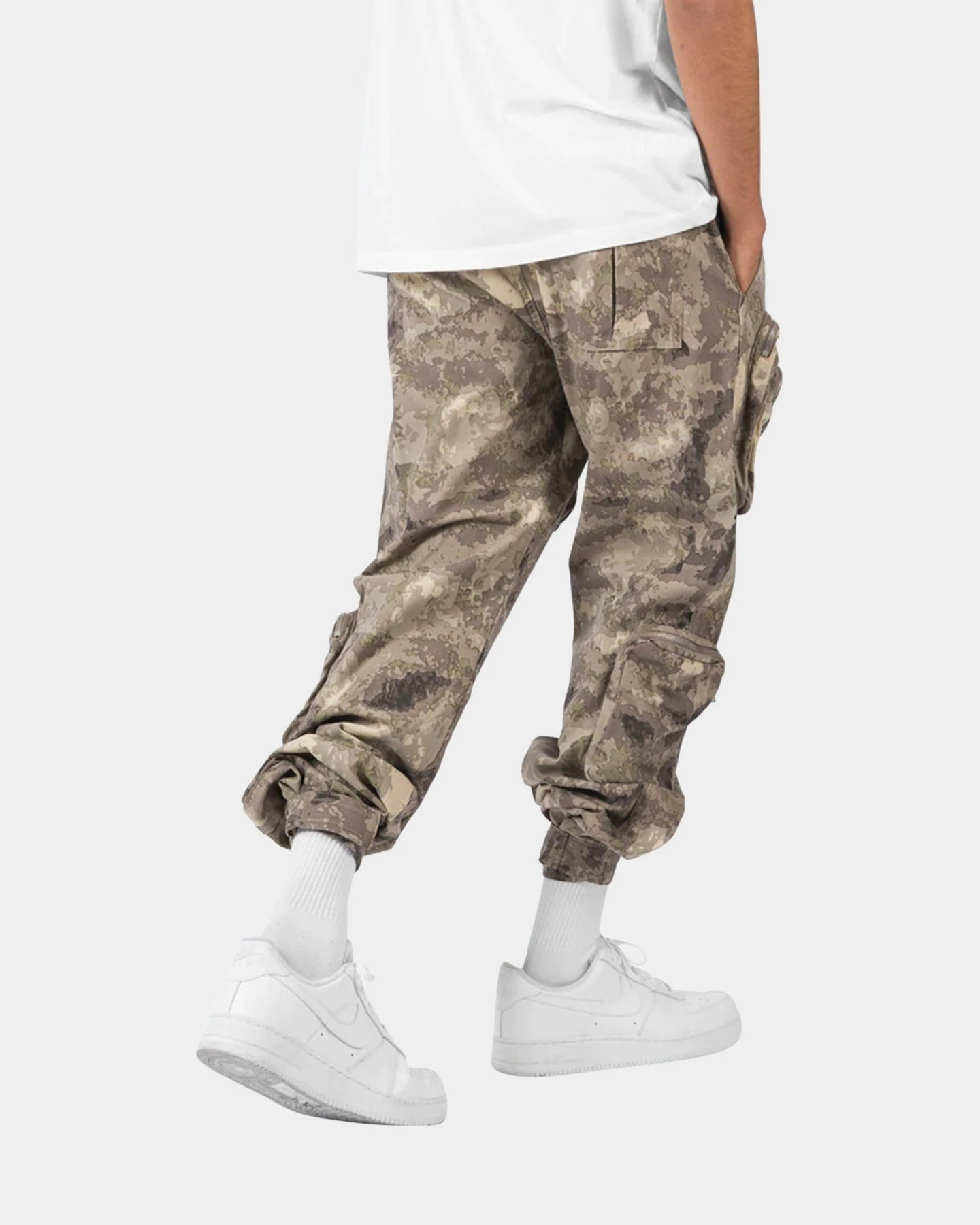 MNML Zipper Cargo Pants Camo - Image 8