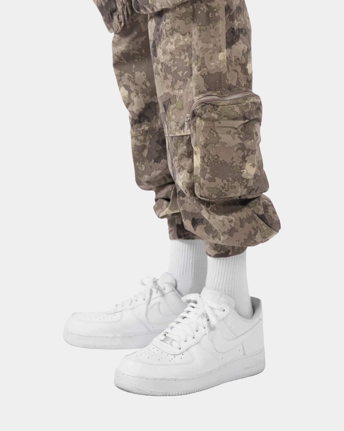 MNML Zipper Cargo Pants Camo - Image 10