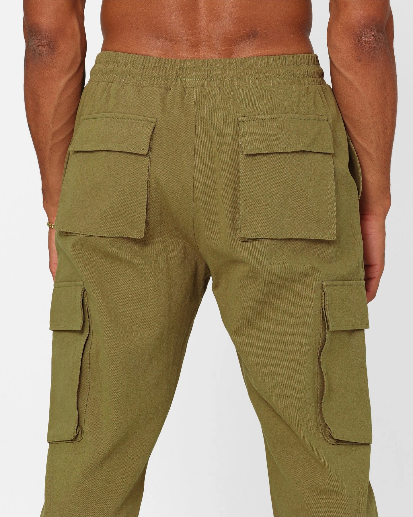 XXIII Carl Cargo Pants Olive - Image 8