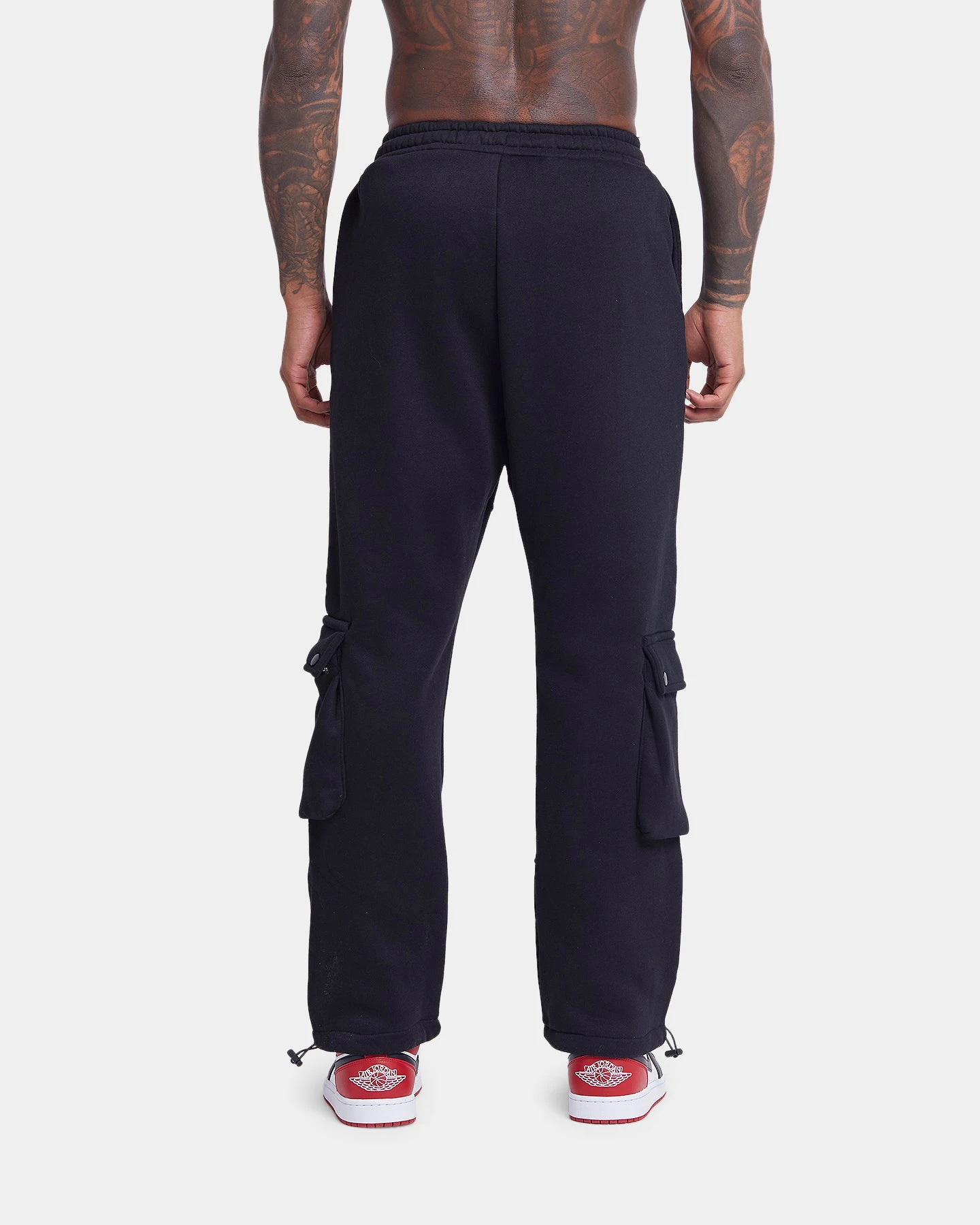 XXIII Utility Cargo Sweatpants Black - Image 4
