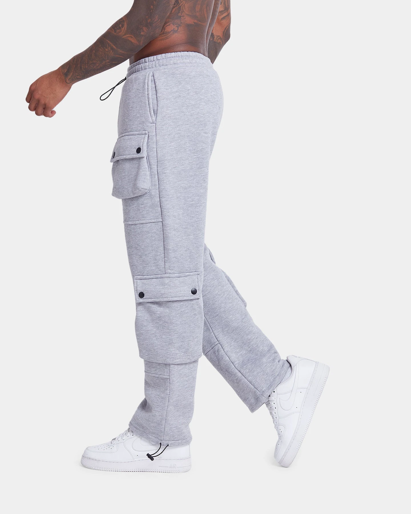 XXIII Utility Cargo Sweatpants Grey - Image 6