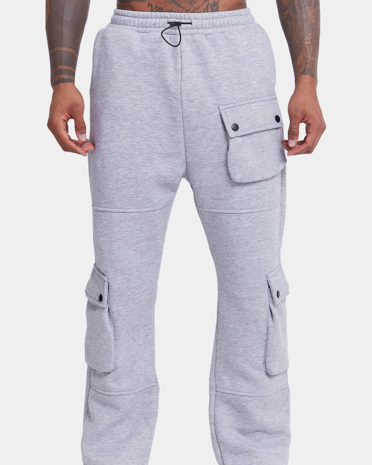 XXIII Utility Cargo Sweatpants Grey - Image 7