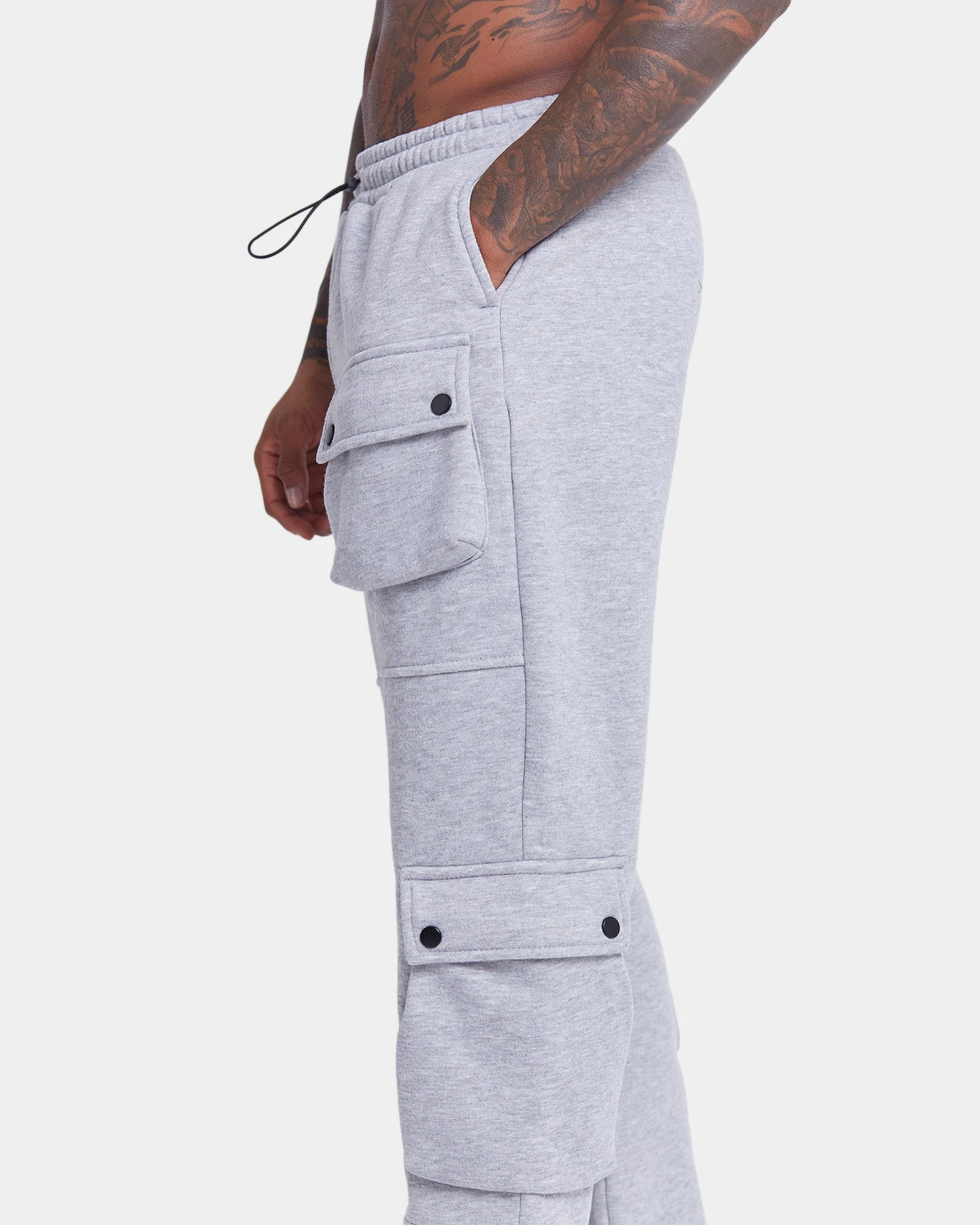 XXIII Utility Cargo Sweatpants Grey - Image 8