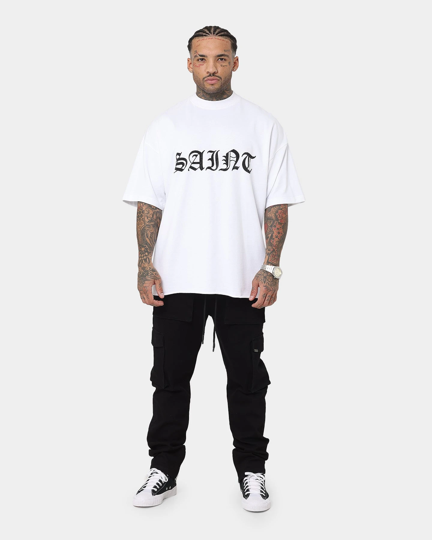 Saint Morta Infantry Cargo Pants Black - Image 2