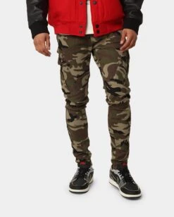 Carre Revolution Cargo Jeans Camo