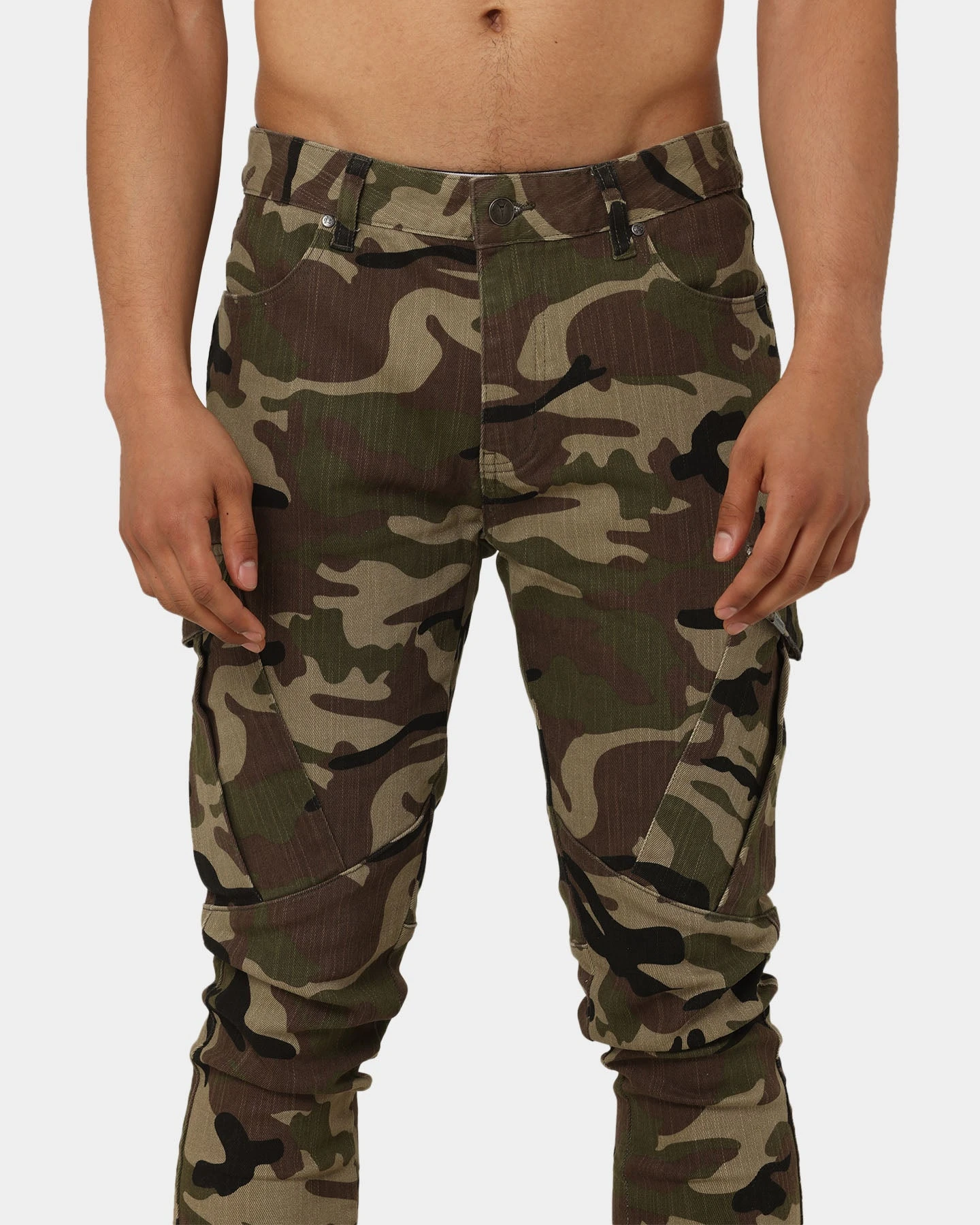 Carre Revolution Cargo Jeans Camo - Image 7