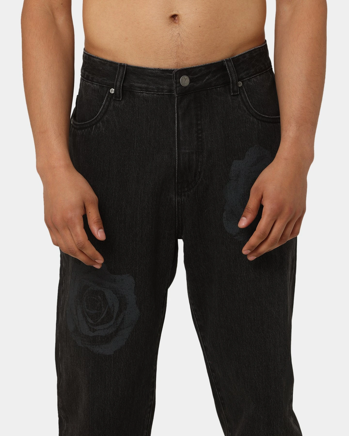 Carre Rose Bunch Jeans Black - Image 7