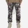 MNML Washed Acid Cargo Pants Black/Natural