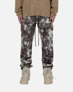 MNML Washed Acid Cargo Pants Black/Natural