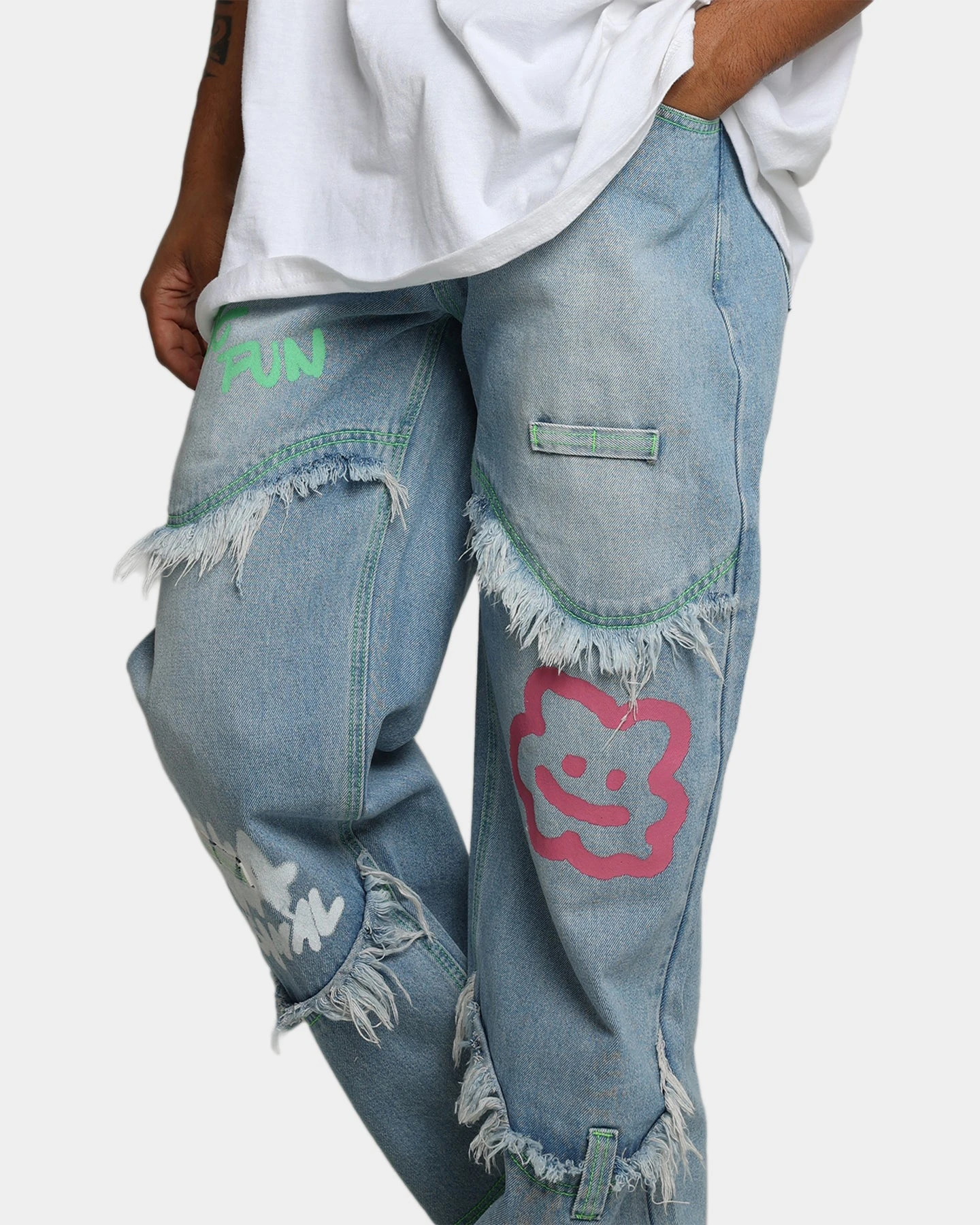 Taka Original Daisy Low-Rise Jeans Blue - Image 6