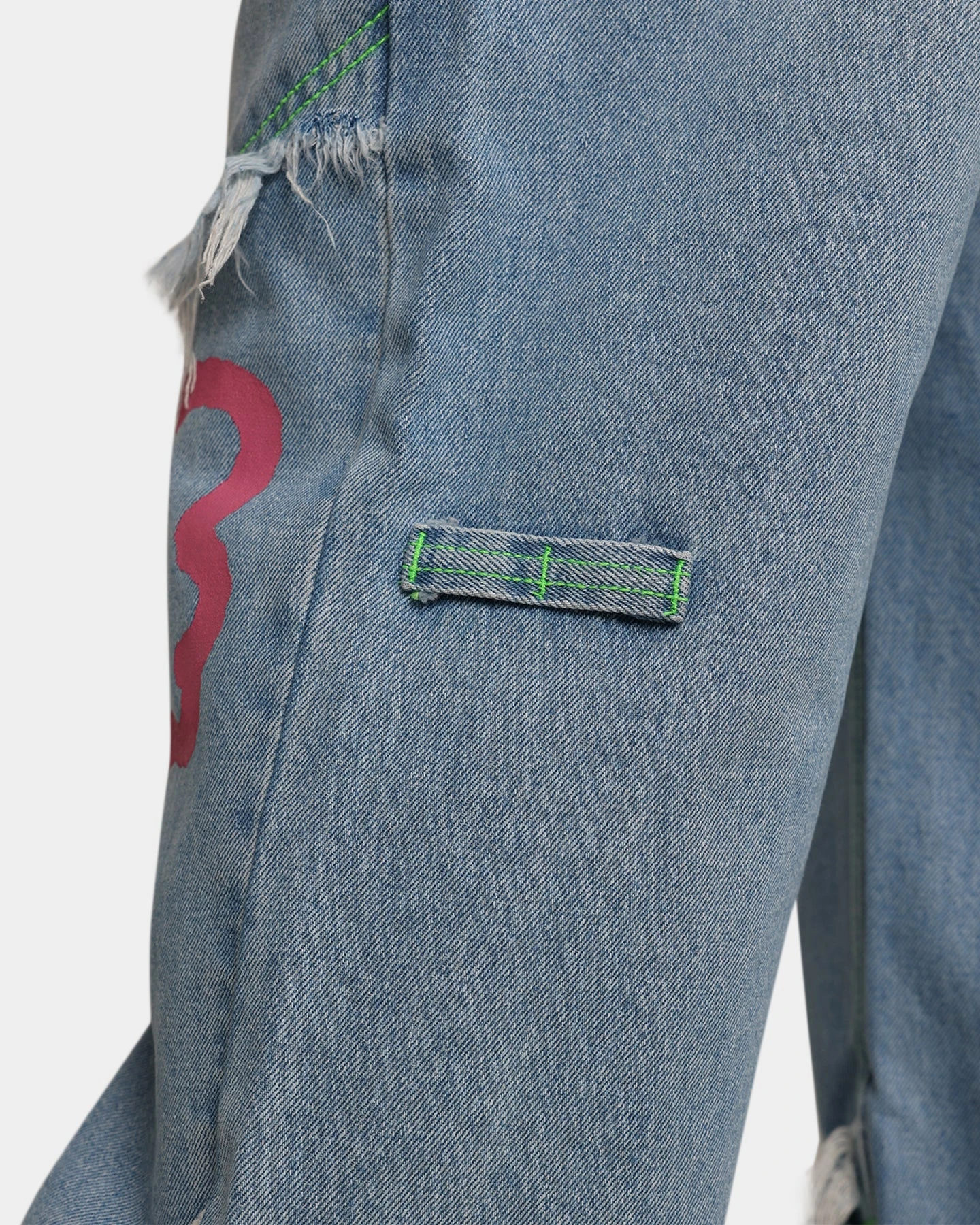 Taka Original Daisy Low-Rise Jeans Blue - Image 9