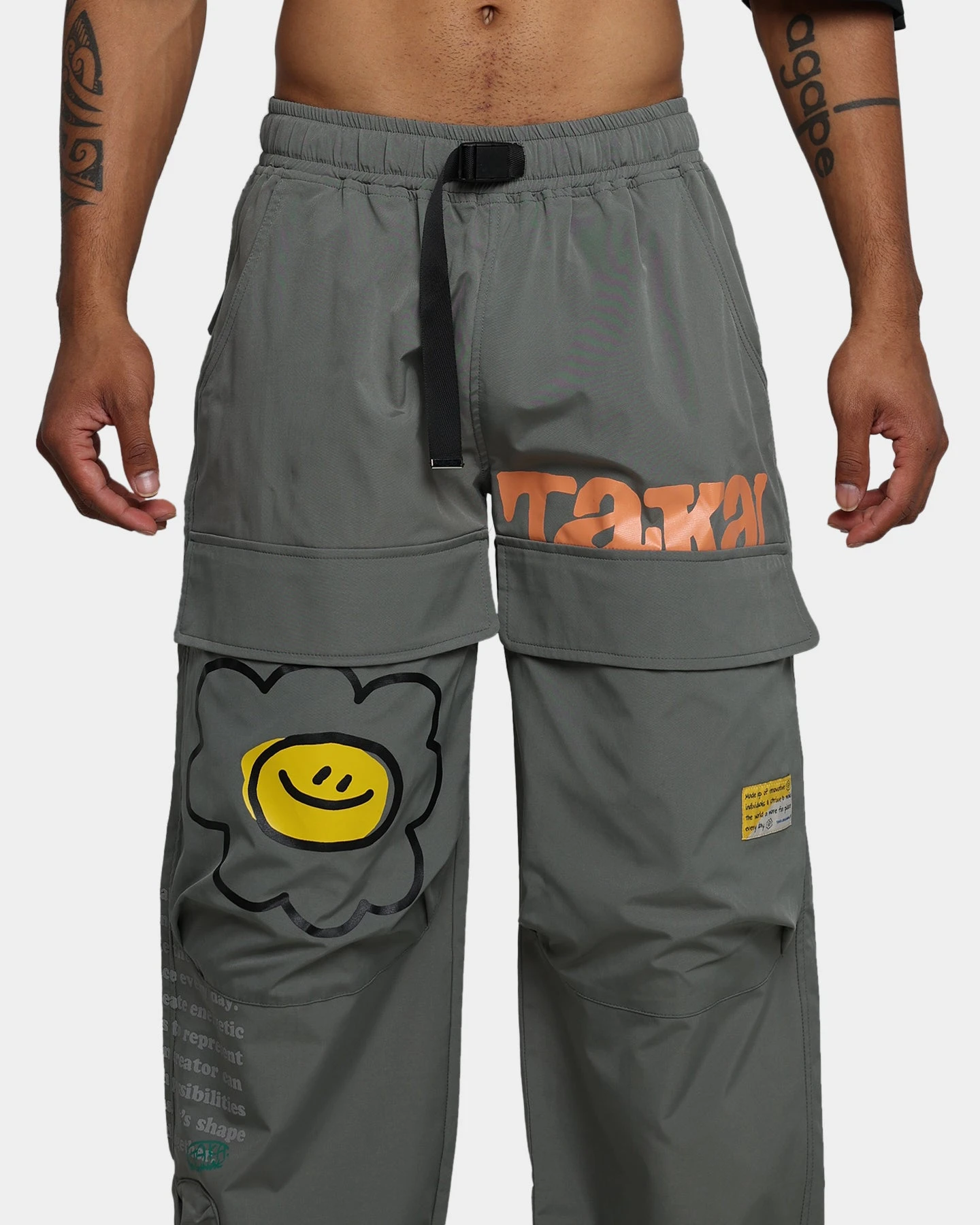 Taka Original Cargo Trousers Khaki Green - Image 7