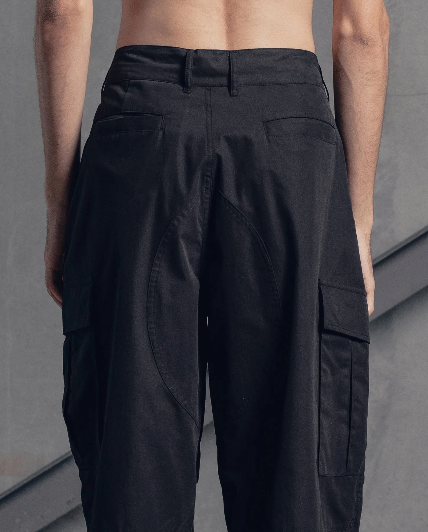 The Anti Order Buffalo Cargo Joggers Black - Image 7