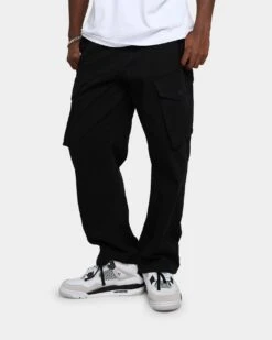 X-Large Overdyed Cargo Pants Black