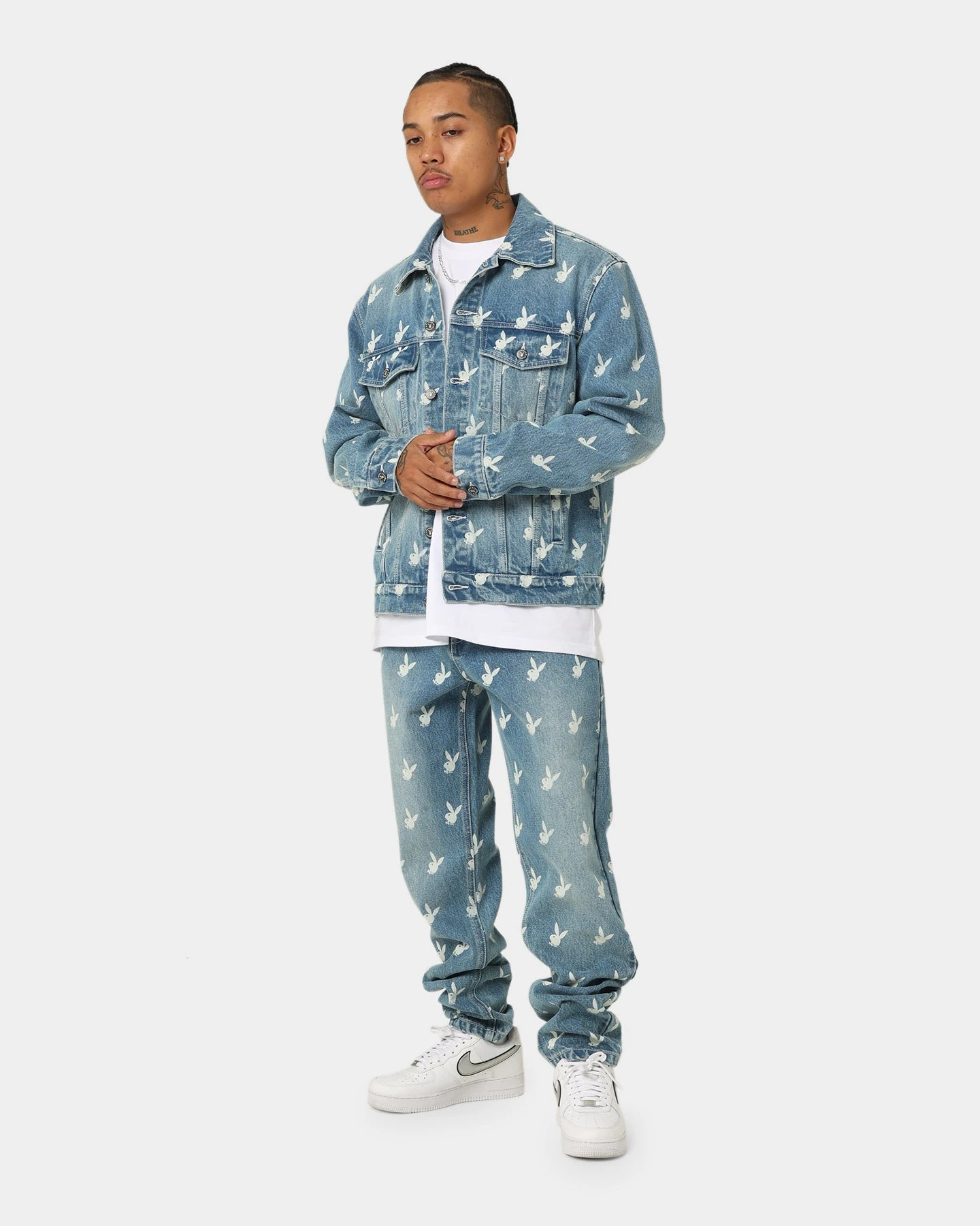 Playboy By CK Players Denim Jeans Vintage Blue - Image 3