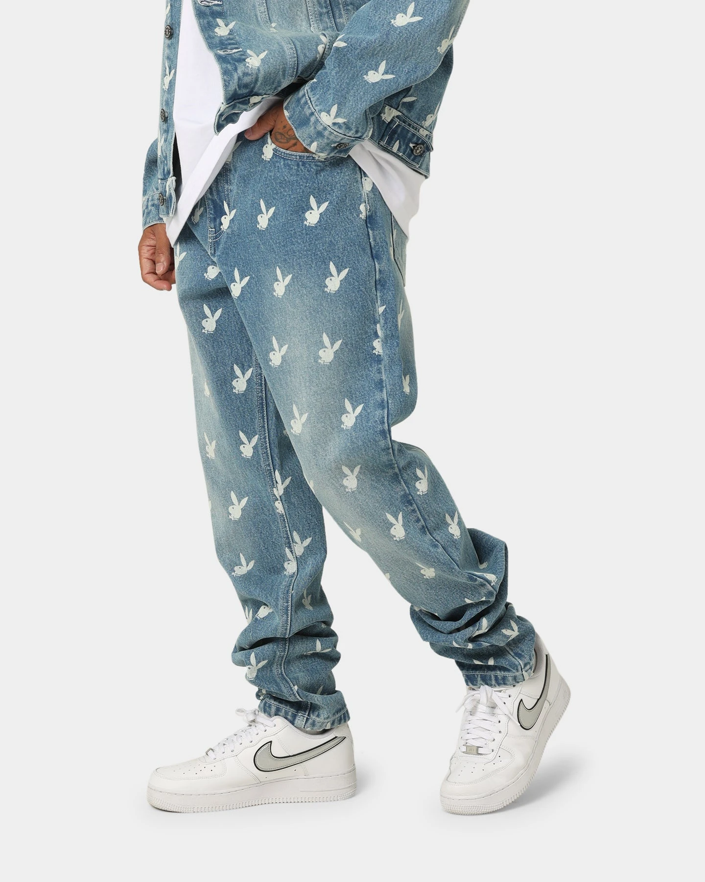 Playboy By CK Players Denim Jeans Vintage Blue - Image 7