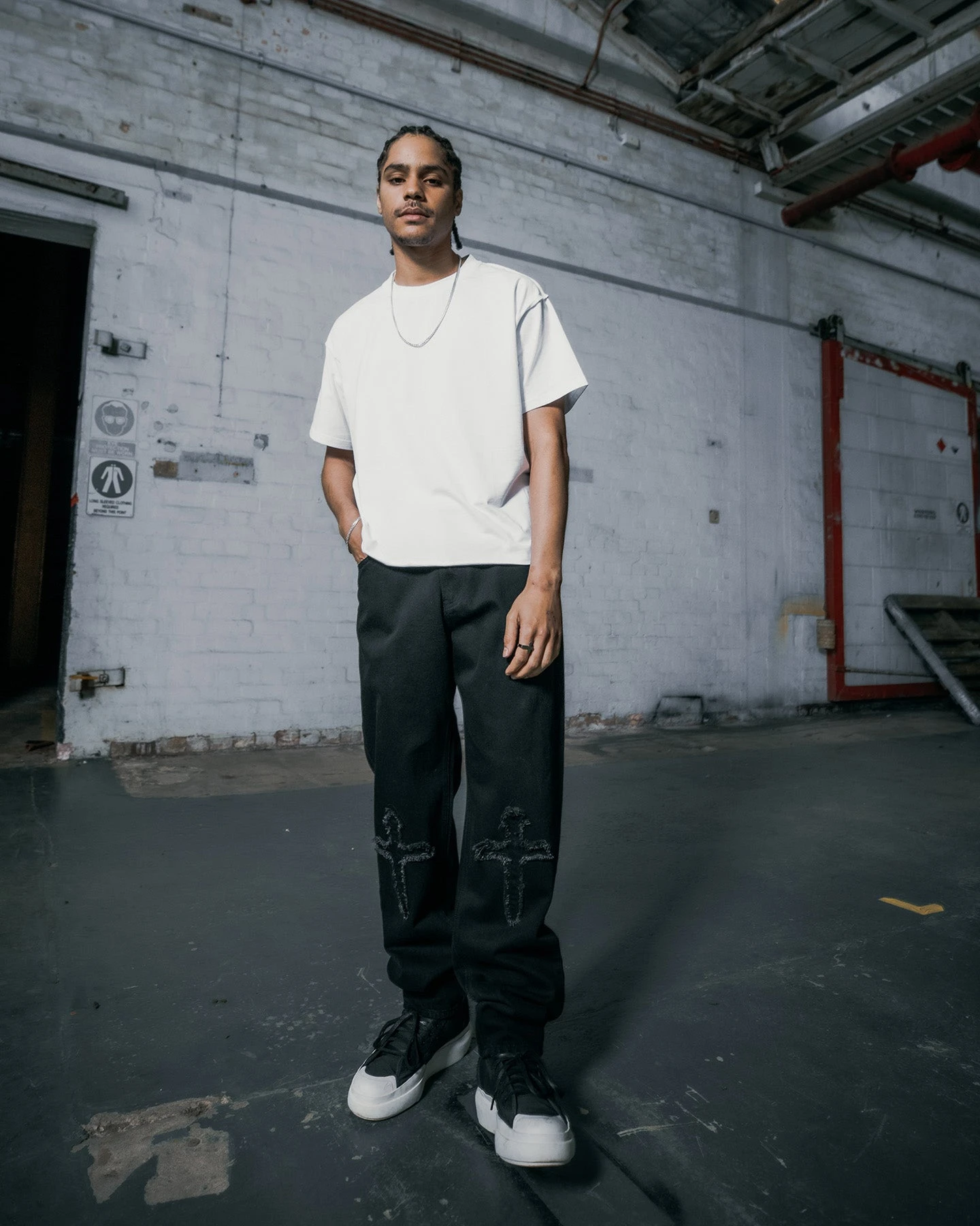 Saint Morta Muerte Jeans Black - Image 2