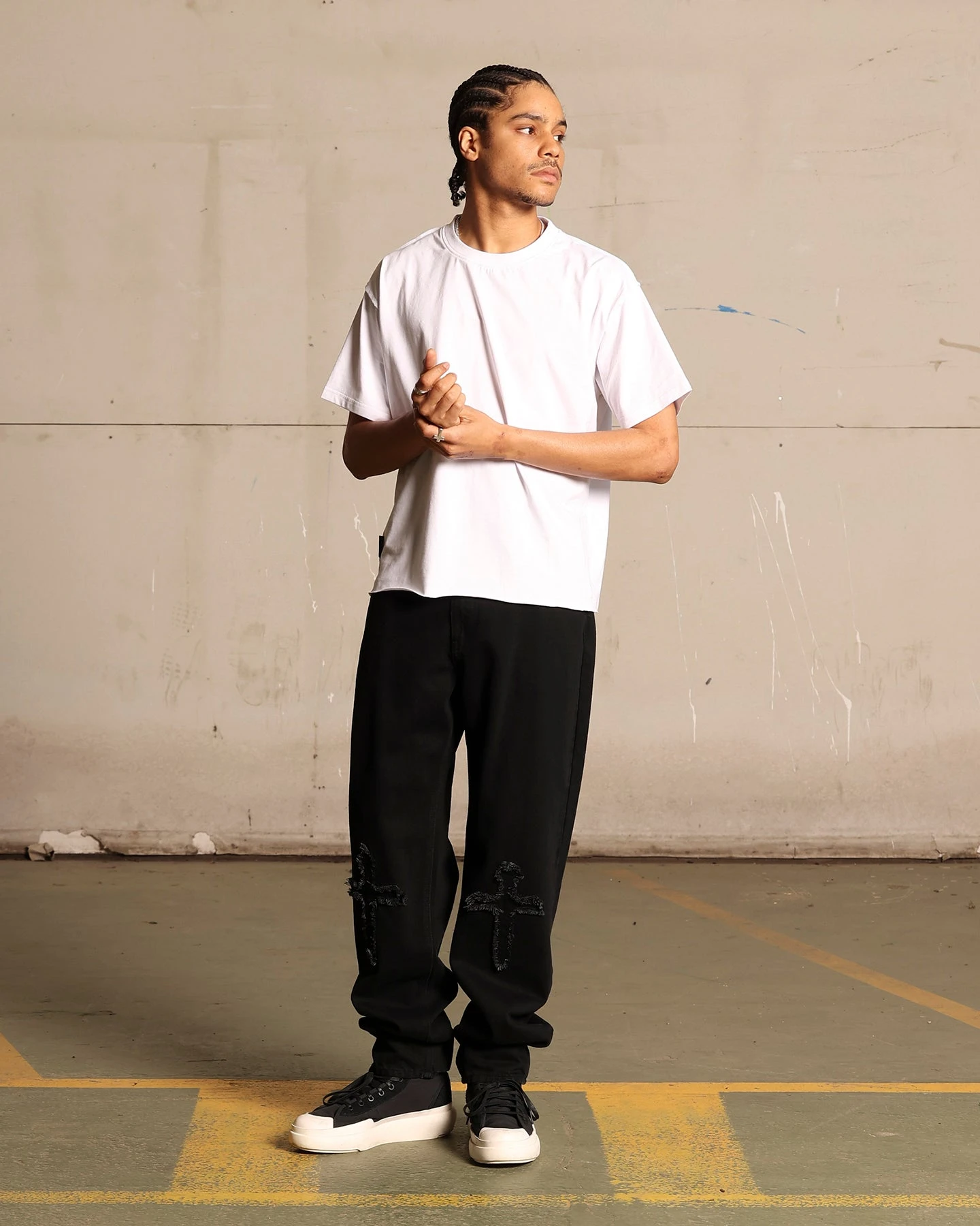 Saint Morta Muerte Jeans Black - Image 4