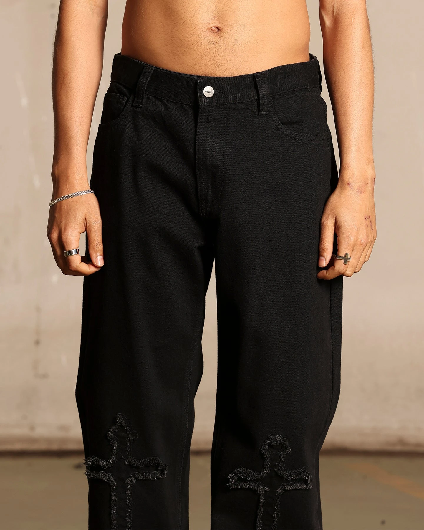 Saint Morta Muerte Jeans Black - Image 10