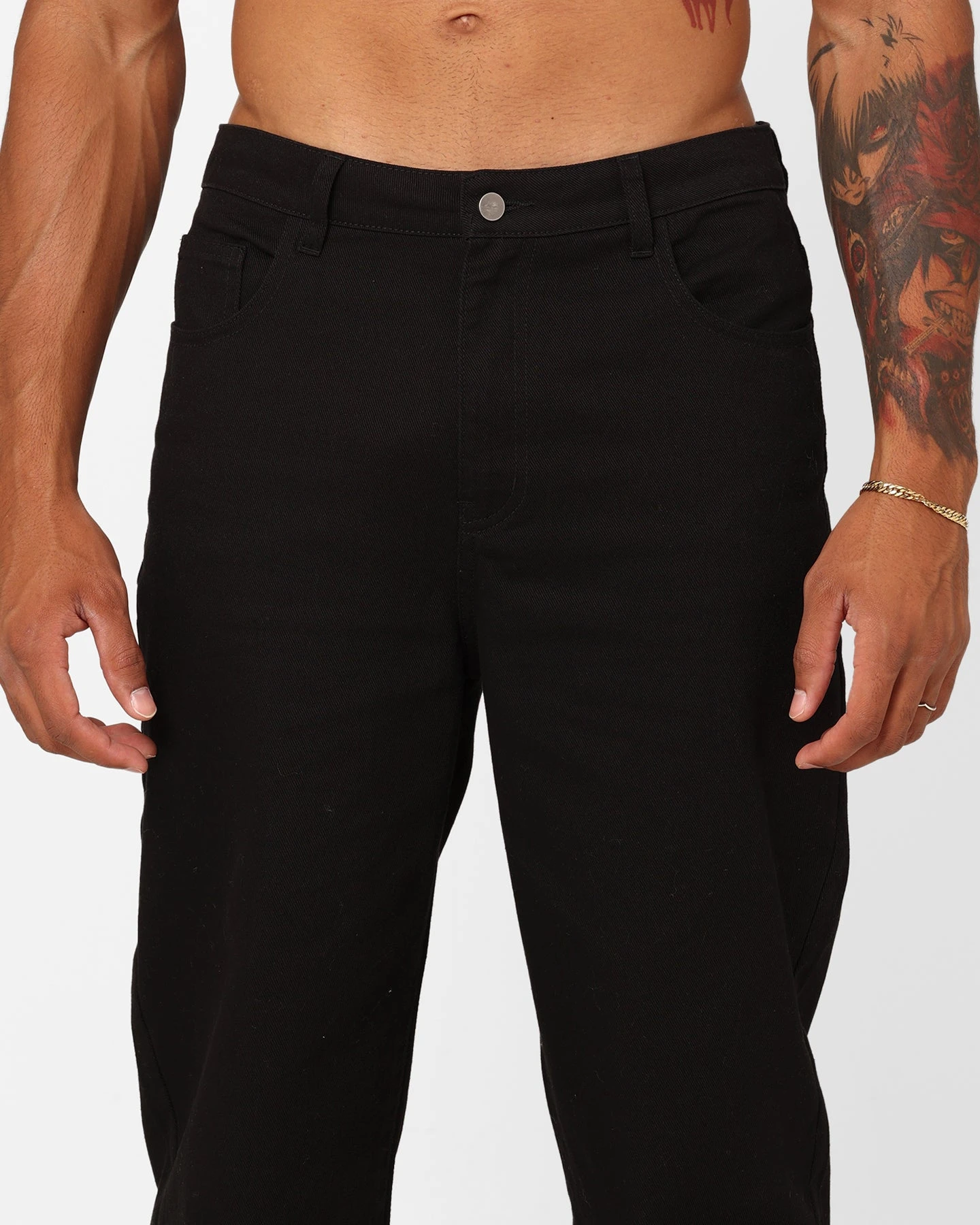 XXIII Dani Baggy Jeans Black - Image 7
